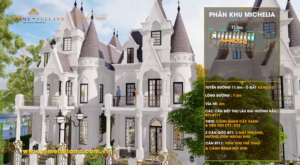 Biệt thự dự án Vimefulland Phạm Văn Đồng