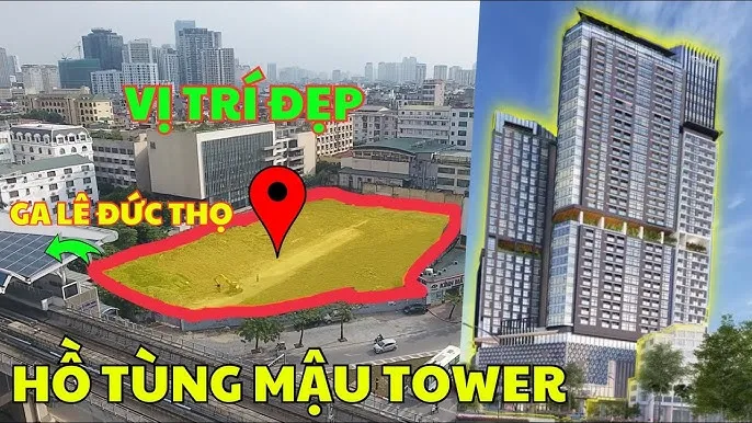Vi Trí Dự Án Center Capital Hồ Tùng Mậu